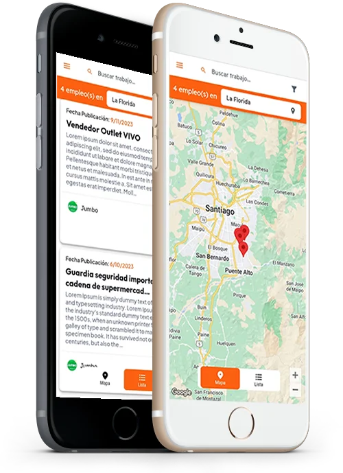 App móvil Matchtrabajo desarrollada para Android - iOS por CEODATA